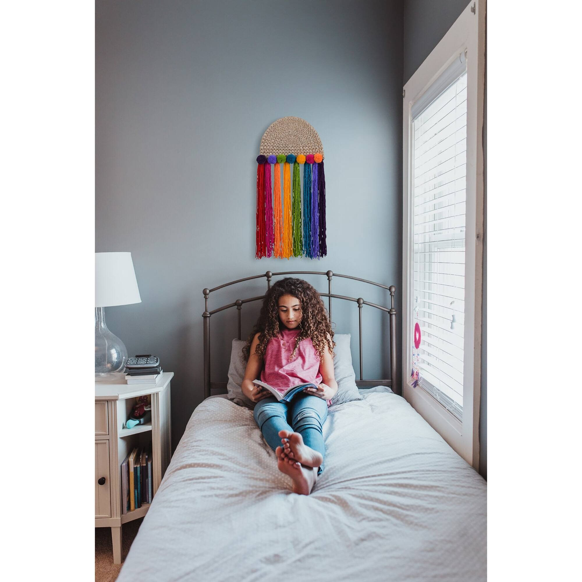 Kids Crafts Speak Like Maya Rainbow Wall Hanging Craft Kit